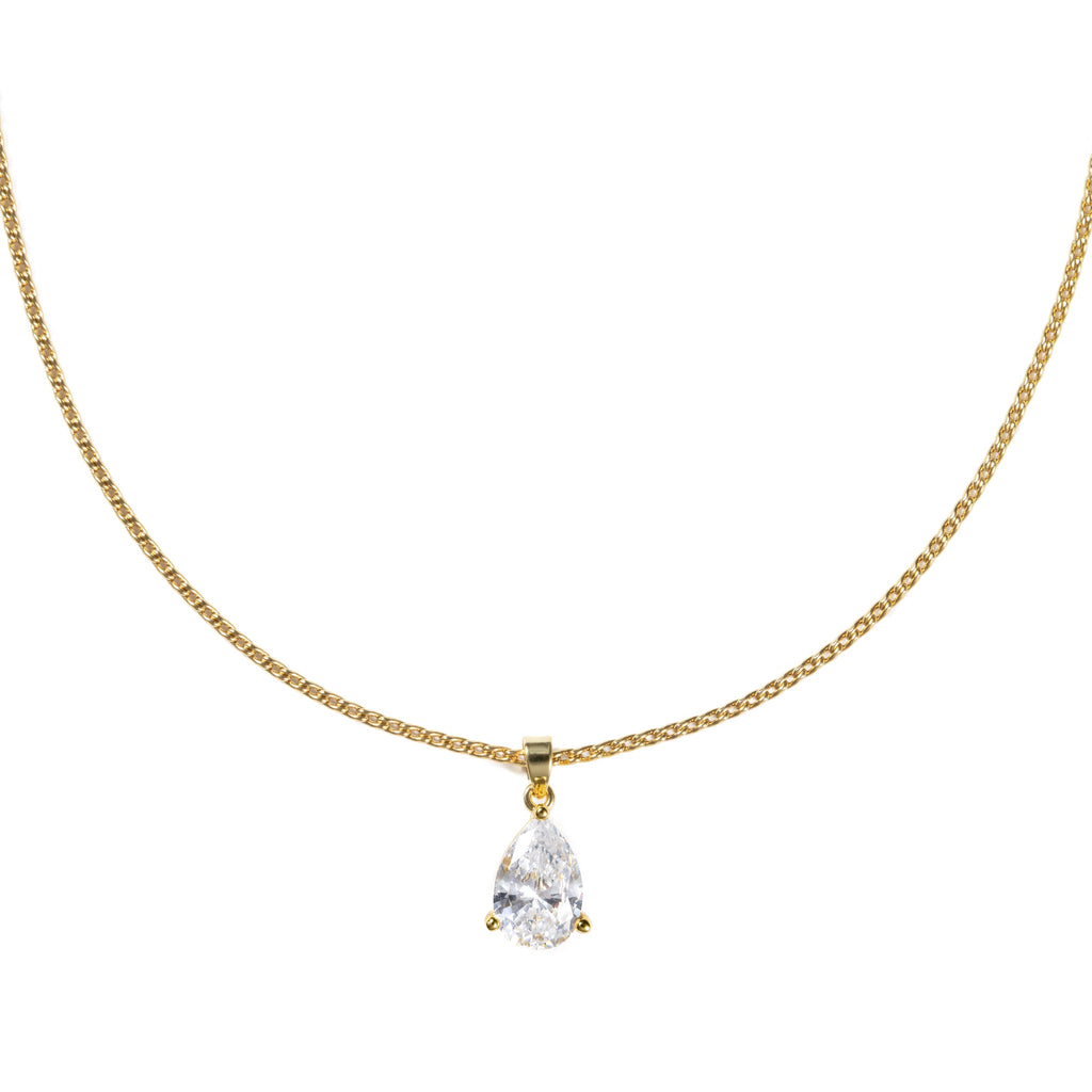 The  Pear Pendant Necklace