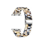 Light Tortoise Link Band for Apple Watch | Silver