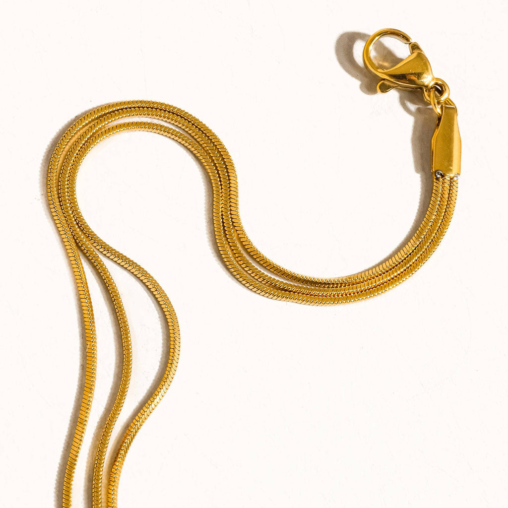 Germaine 18K Gold Non-Tarnish Classic Thin Chain Bracelet