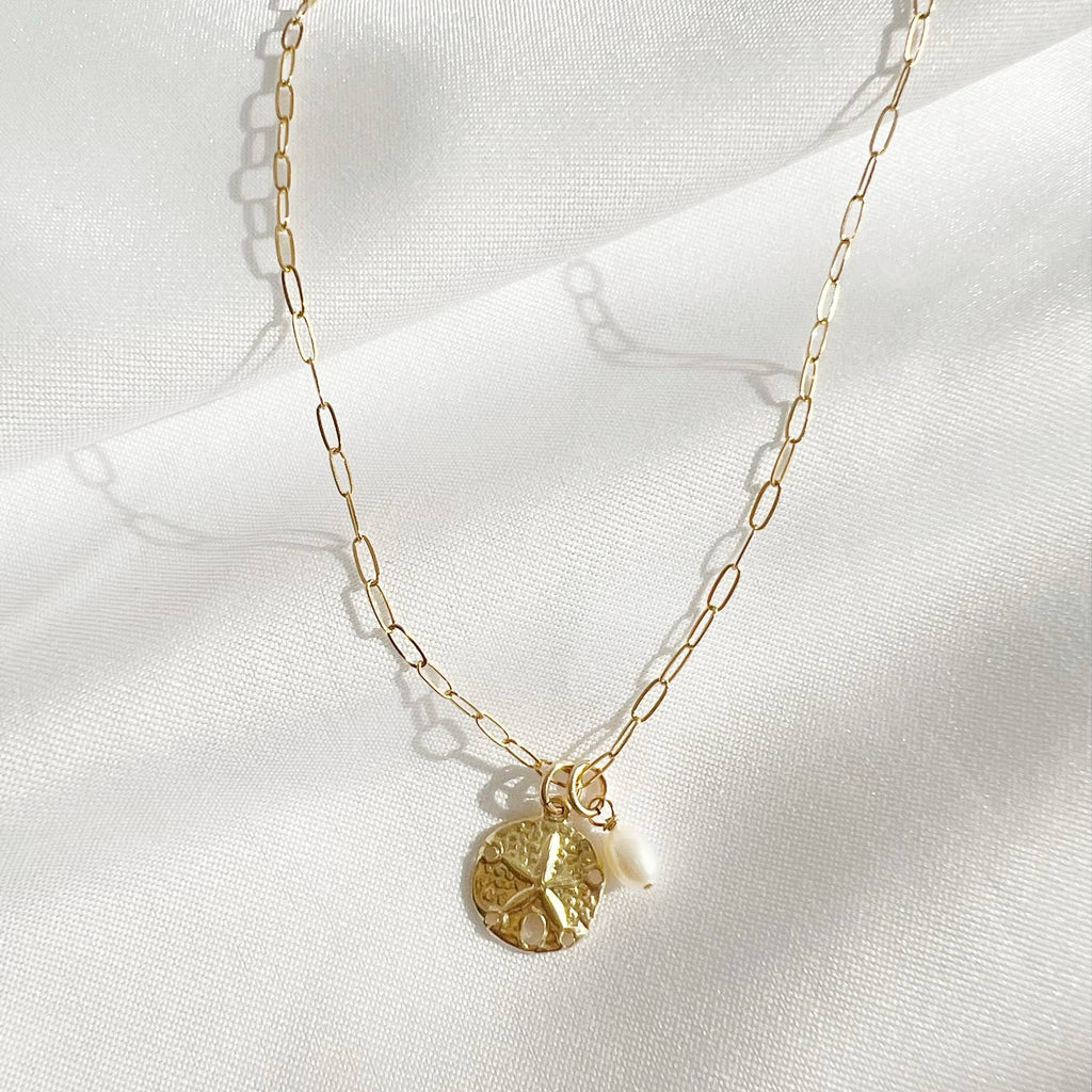 Sand Dollar Charm Necklace