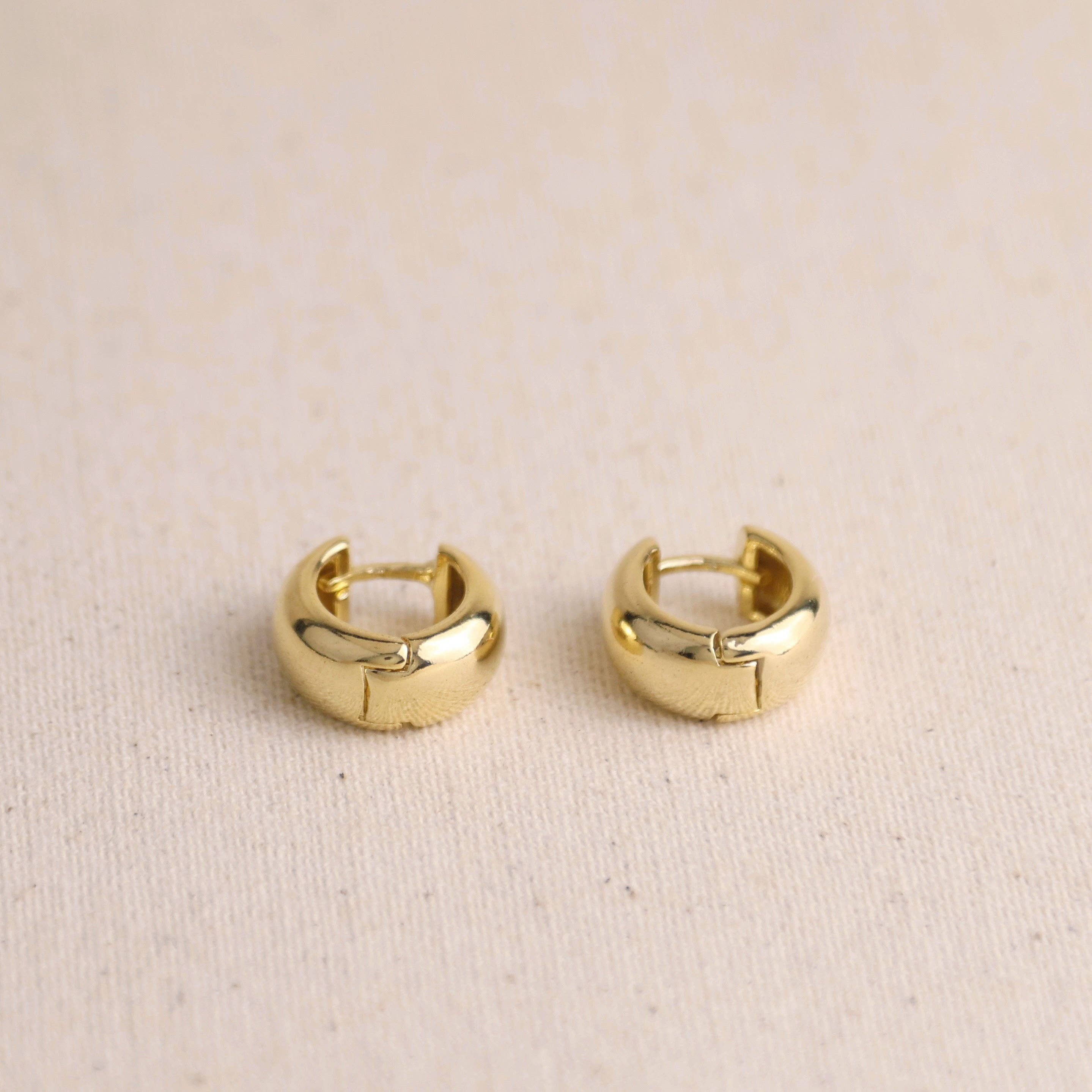 Chunky Hoop Earrings