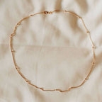 Annie Gold Filled Satellite Necklace Choker