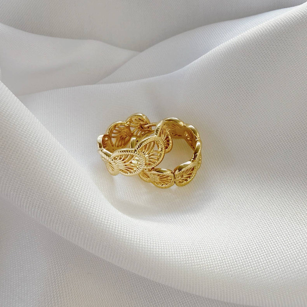 Cali Filigree  Hoops Earrings