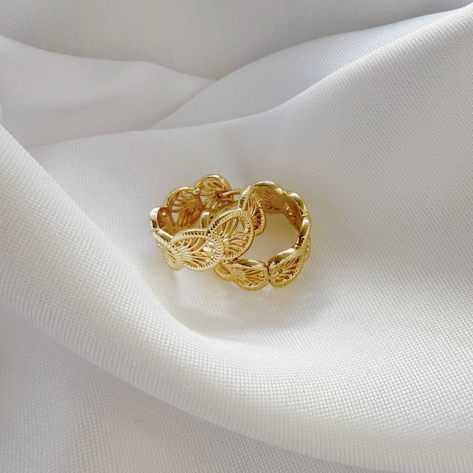 Cali Filigree  Hoops Earrings