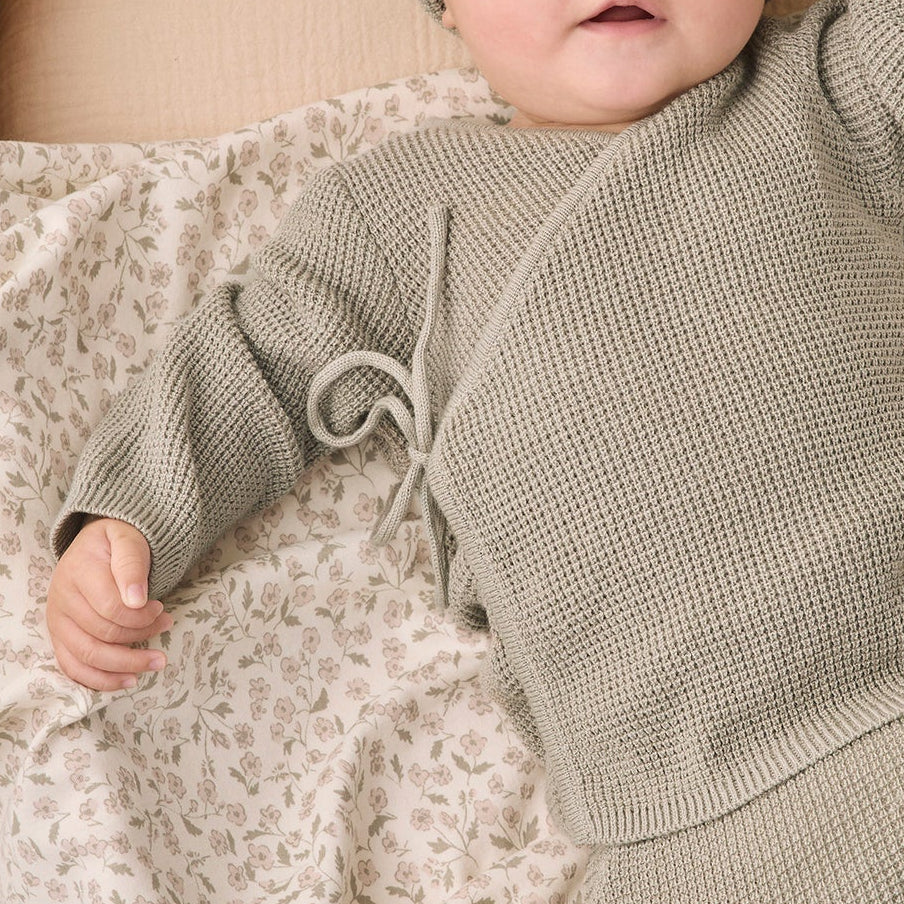 Knit Wrap Top | Laurel