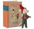 Christmas mouse, Baby in Book