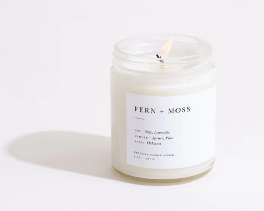 Fern + Moss Candle