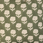 Marigold Pillow Cover in Moss