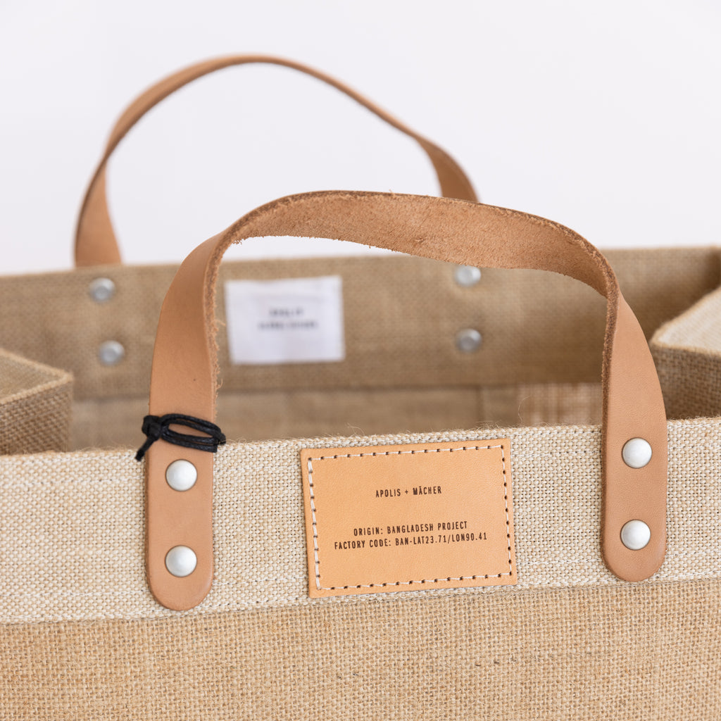 Market Bag - Natural Jute