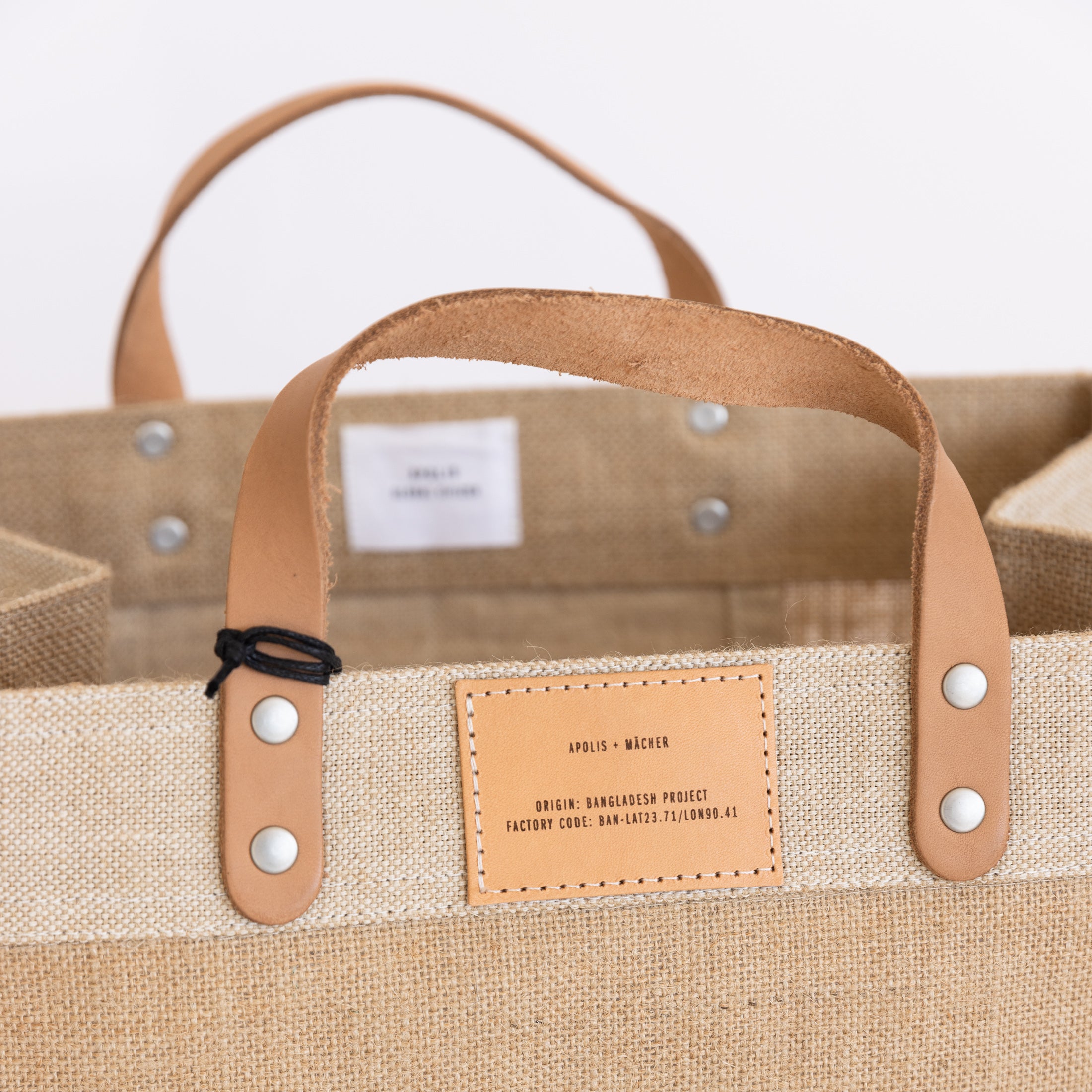 Market Bag - Natural Jute