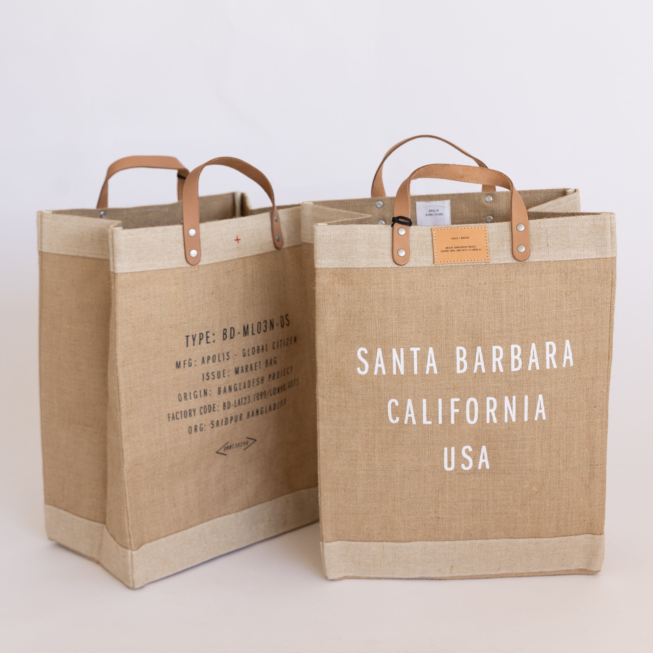 Market Bag - Natural Jute