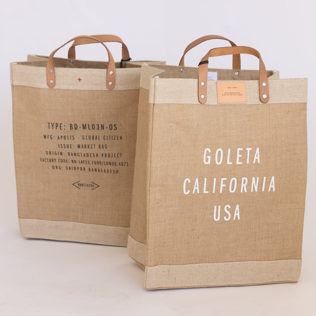 Market Bag - Natural Jute