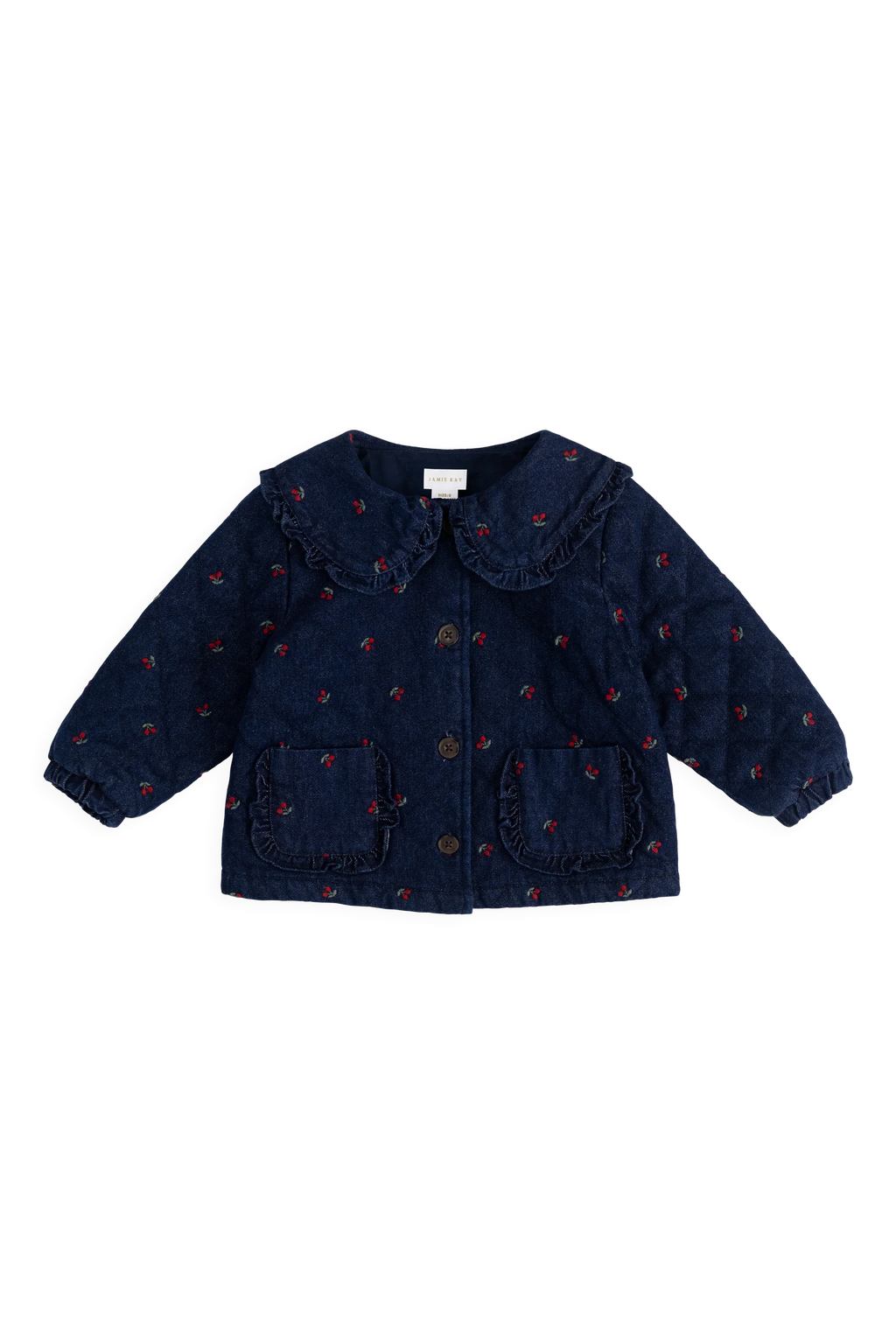 Amandine Jacket - Cerise Denim