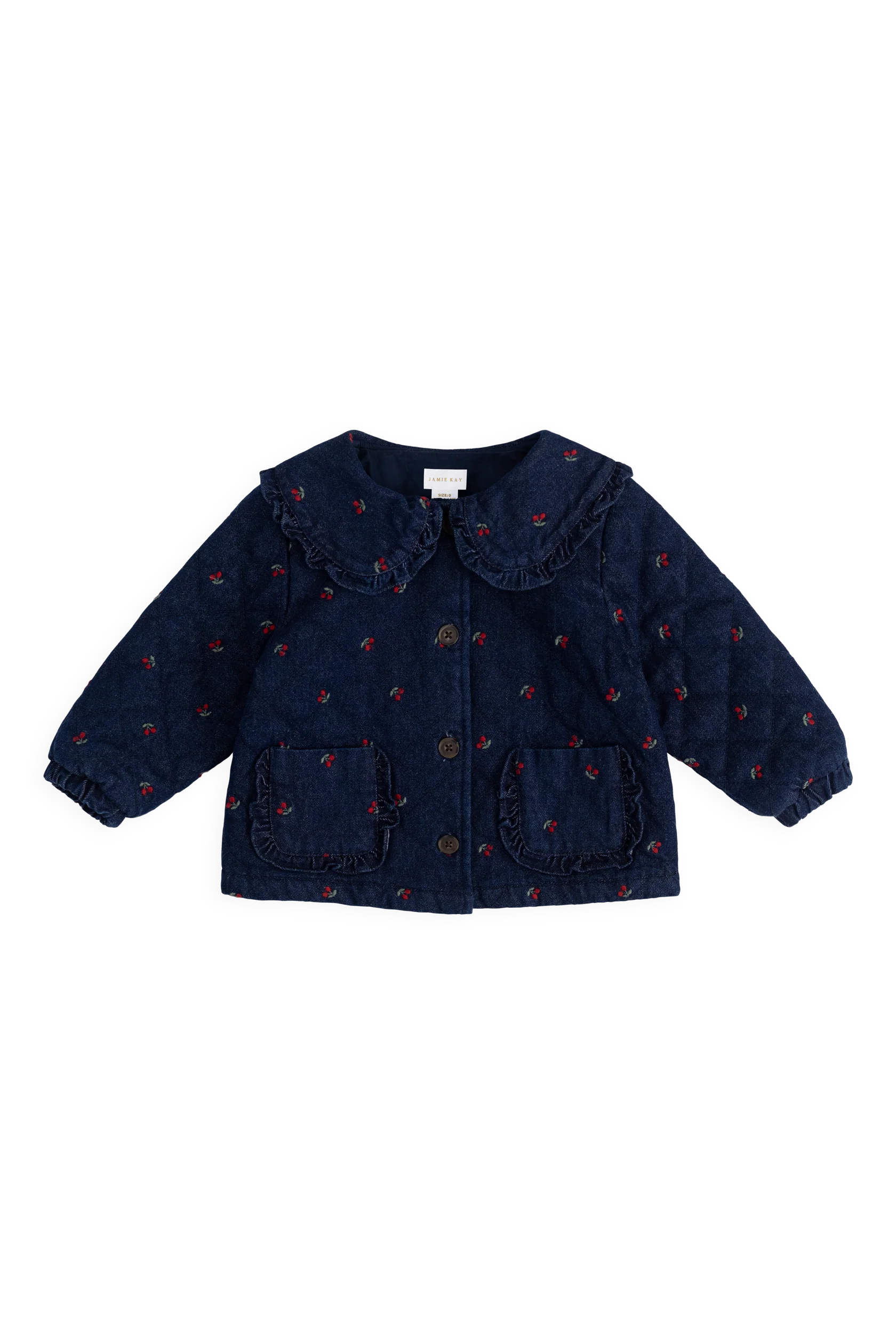 Amandine Jacket - Cerise Denim