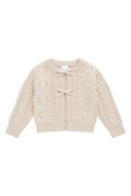 Josephine Cardigan- Light Oatmeal Marle