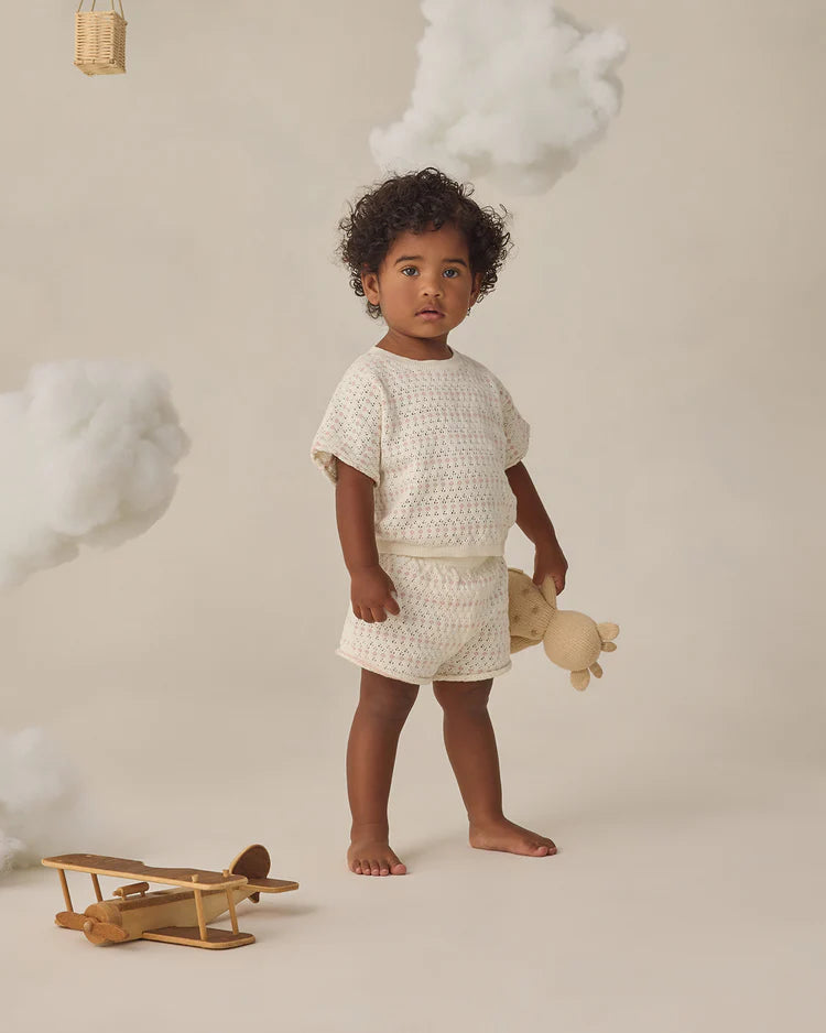 Relaxed Summer Knit Set | Ivory