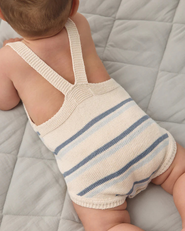 Tatum Romper | Ocean Stripe