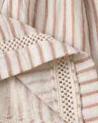 Ruffle Tank Dress Vintage Stripe