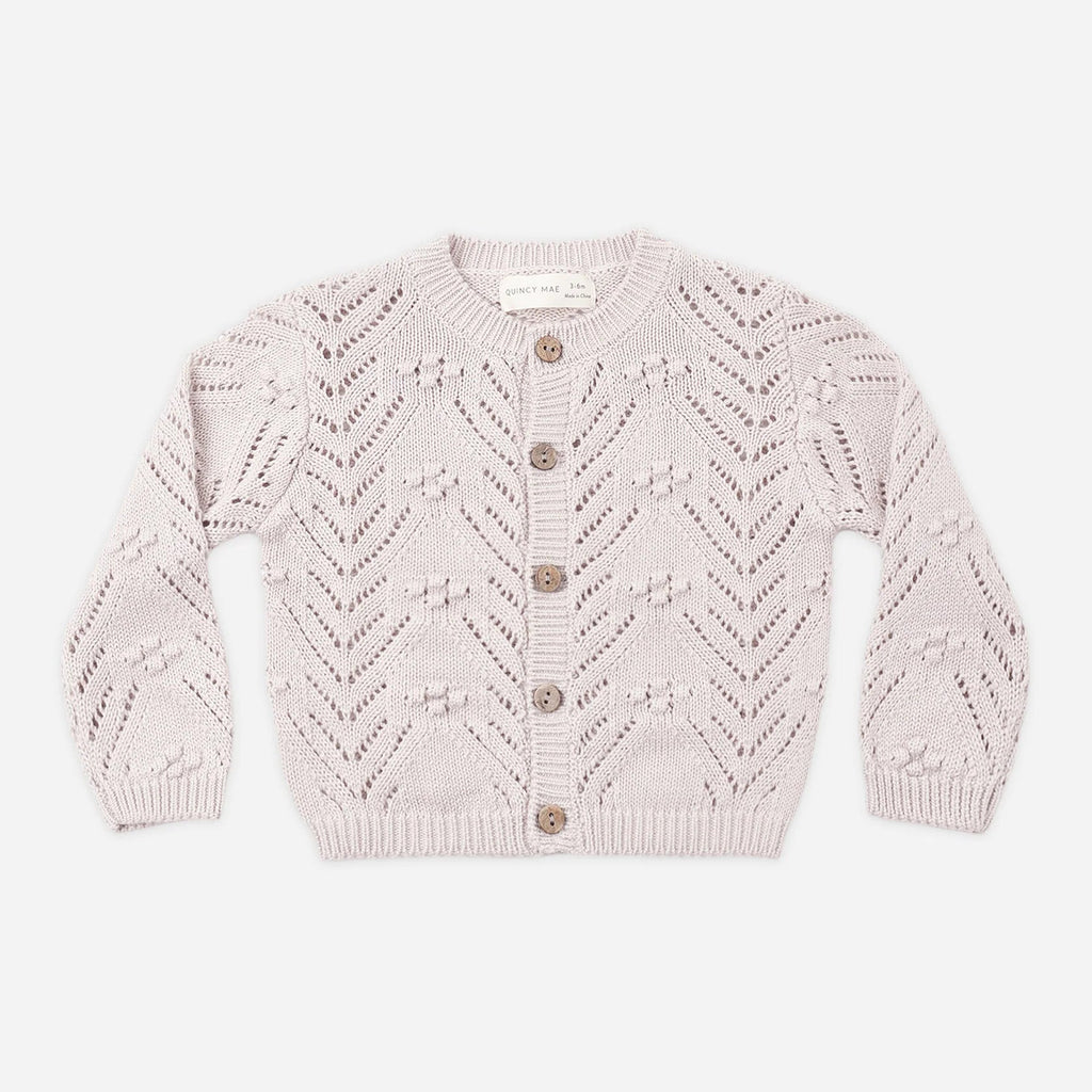 Knit Cardigan | Lilac Mist