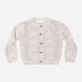 Knit Cardigan | Lilac Mist