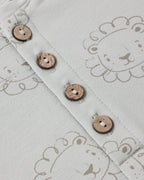 Relaxed Fleece Jumpsuit | Lions