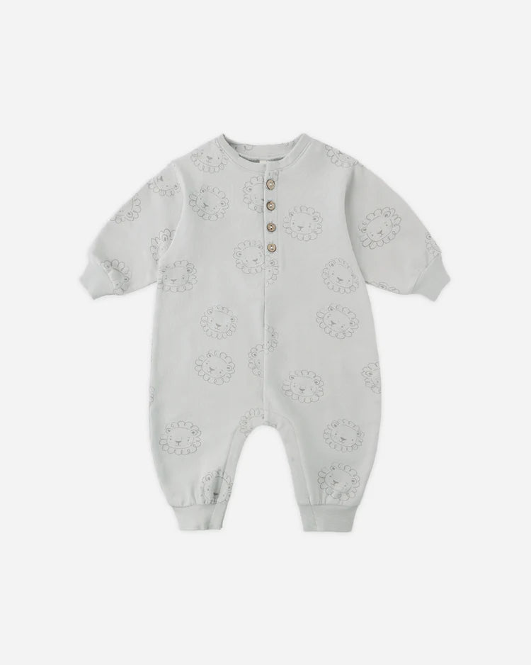 Relaxed Fleece Jumpsuit | Lions