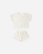 Relaxed Summer Knit Set | Ivory