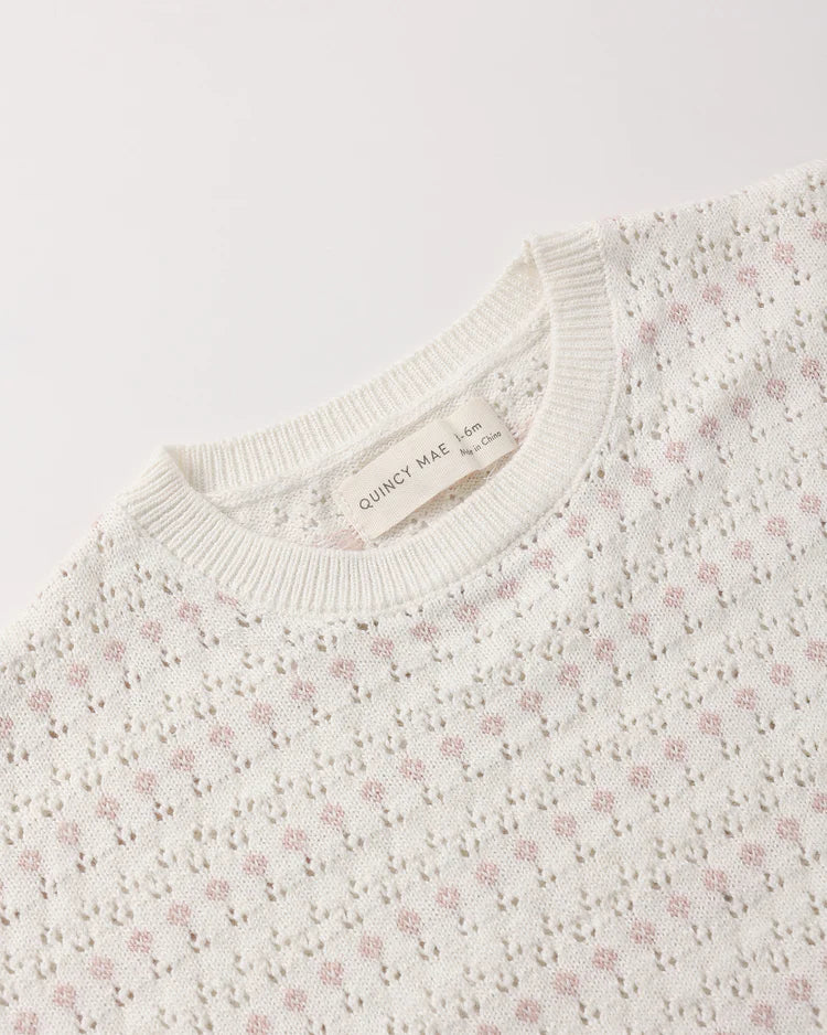 Relaxed Summer Knit Set | Ivory