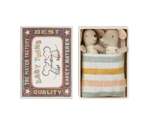Twins - Baby mice in matchbox