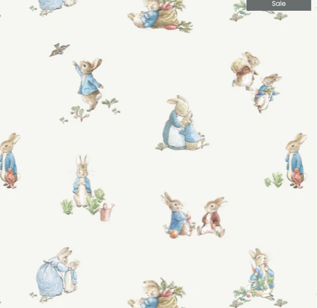 Peter Rabbit Bamboo Receiving Blanket 30x40