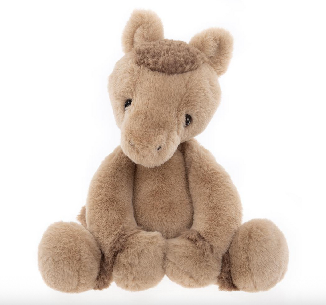 Clip Clop Pony Oatmeal Brown