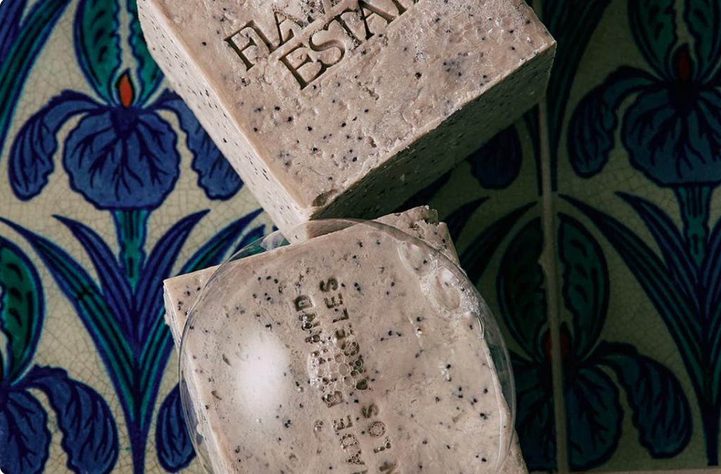 Exfoliating Peppermint Soap Brick