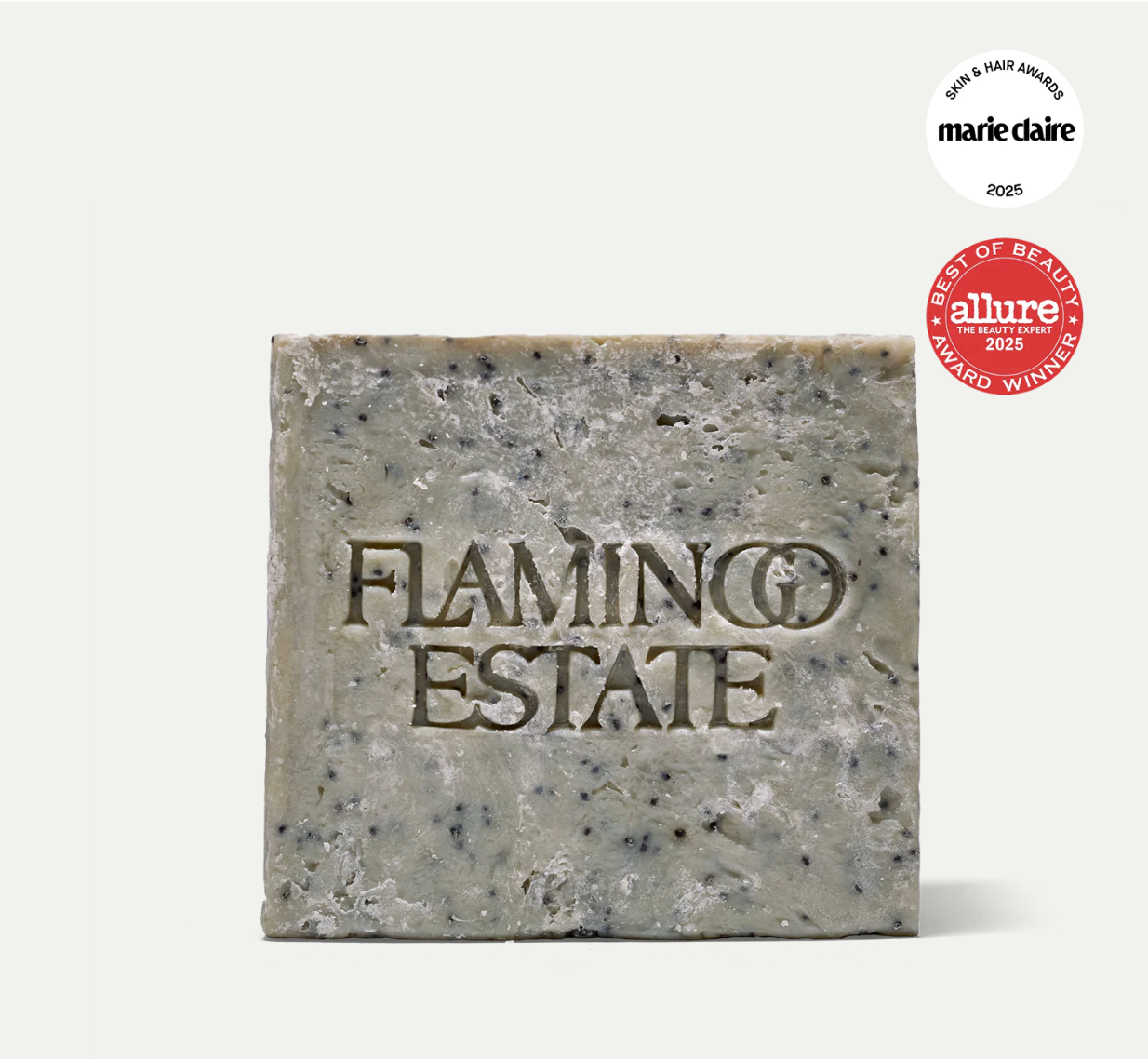 Exfoliating Peppermint Soap Brick