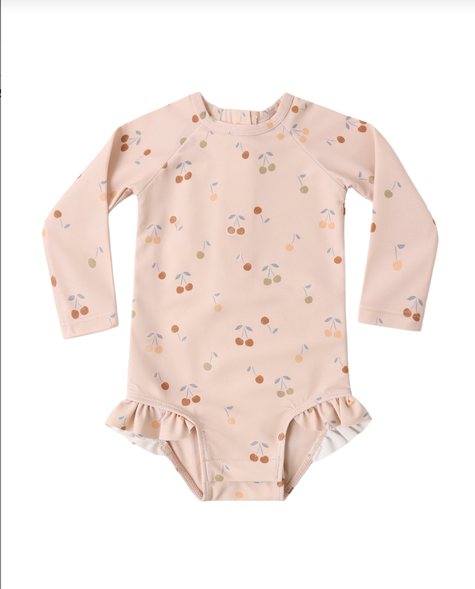 Oliva Rashguard One-Piece Cherries