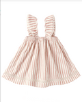Ruffle Tank Dress Vintage Stripe