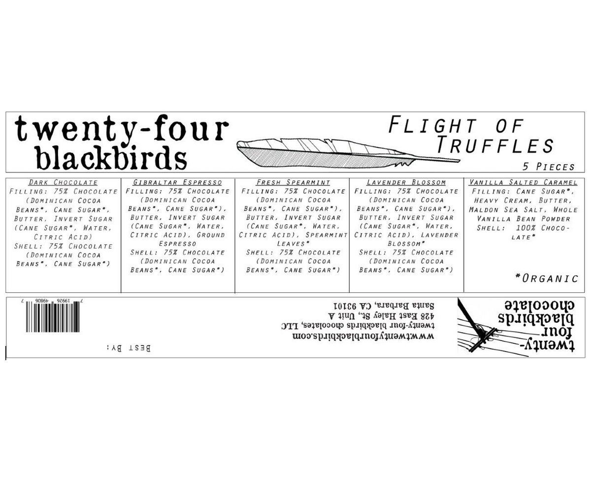 Flight of Truffles 5 pc