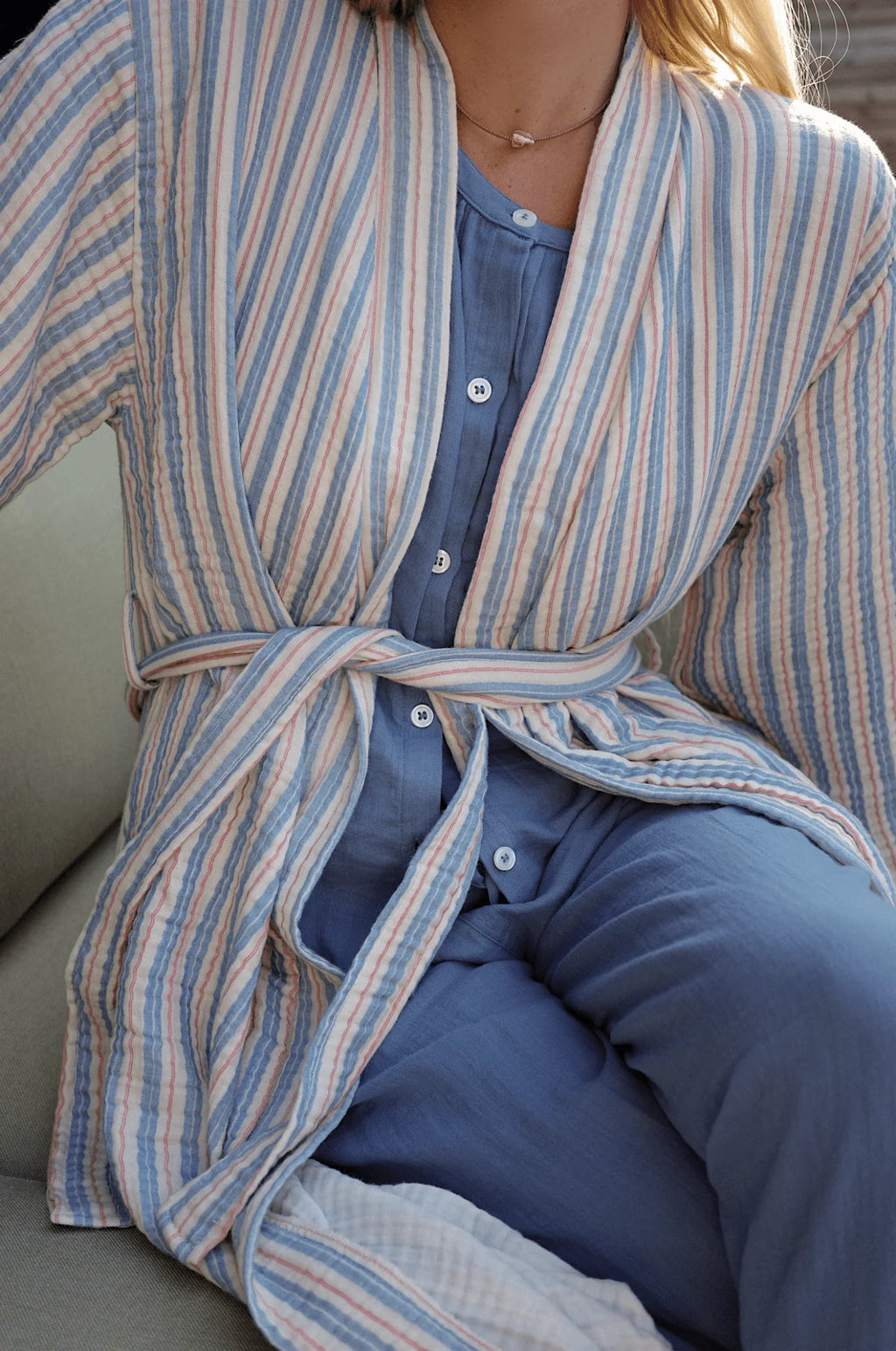Cottage Print Robe