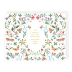 Butterfly Garden - Baby Card