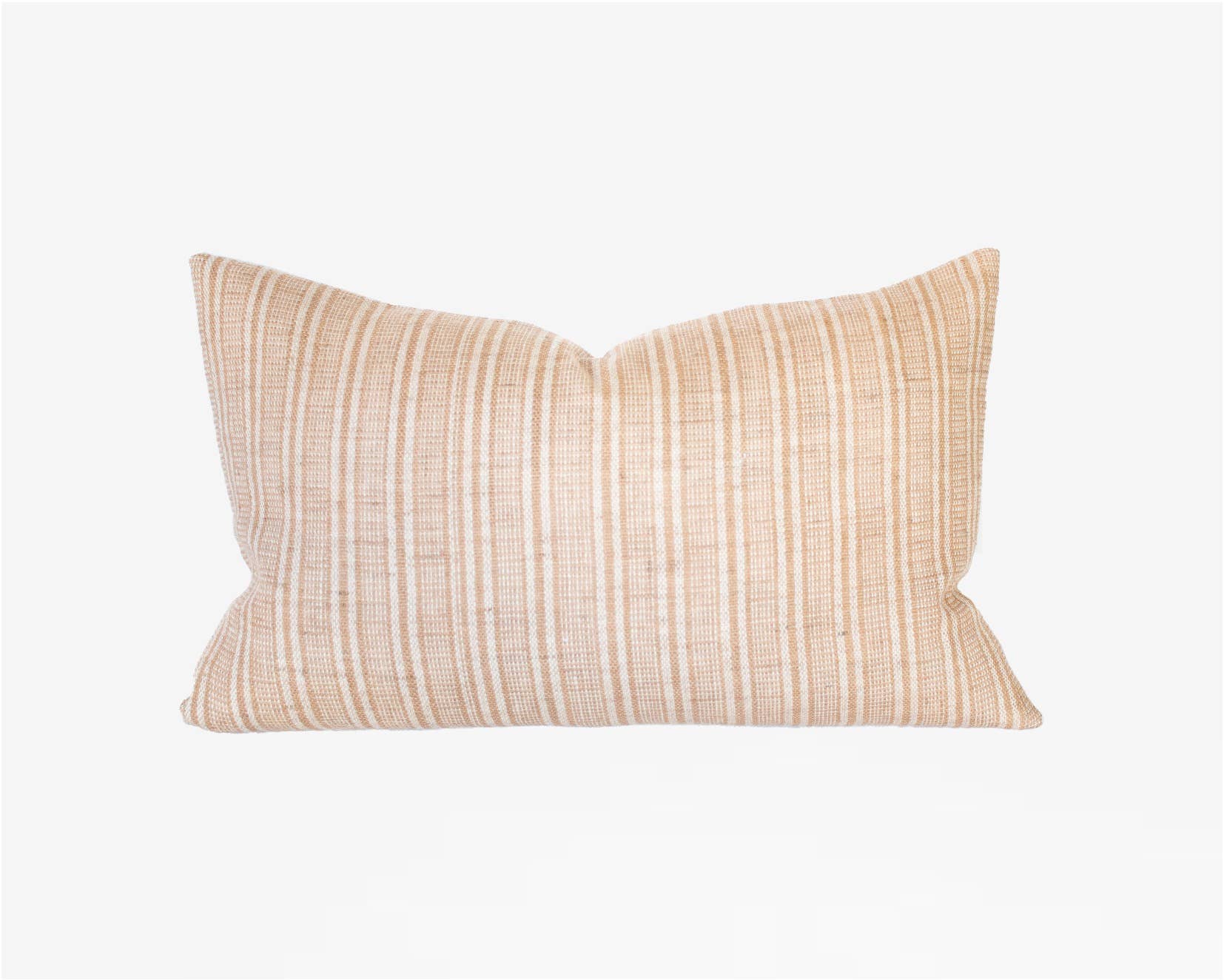 Naya Tan & Ivory Indian Wool Pillow Cover