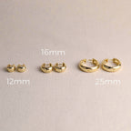 Chunky Hoop Earrings