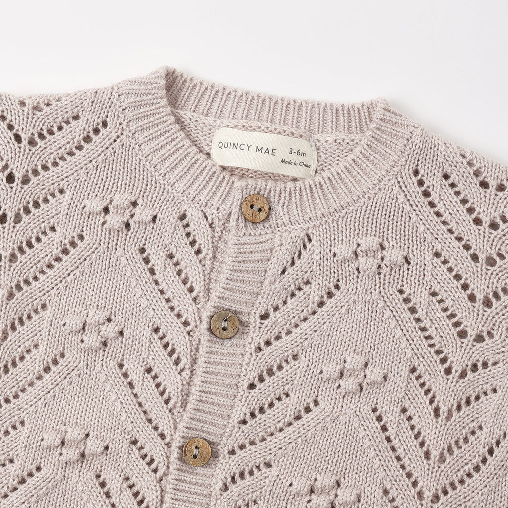 Knit Cardigan | Lilac Mist