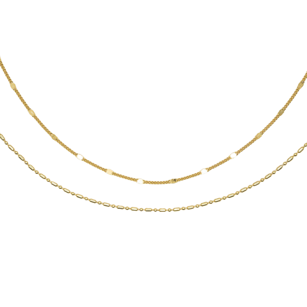 Dainty 2-Layer Reflective Choker