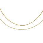 Dainty 2-Layer Reflective Choker