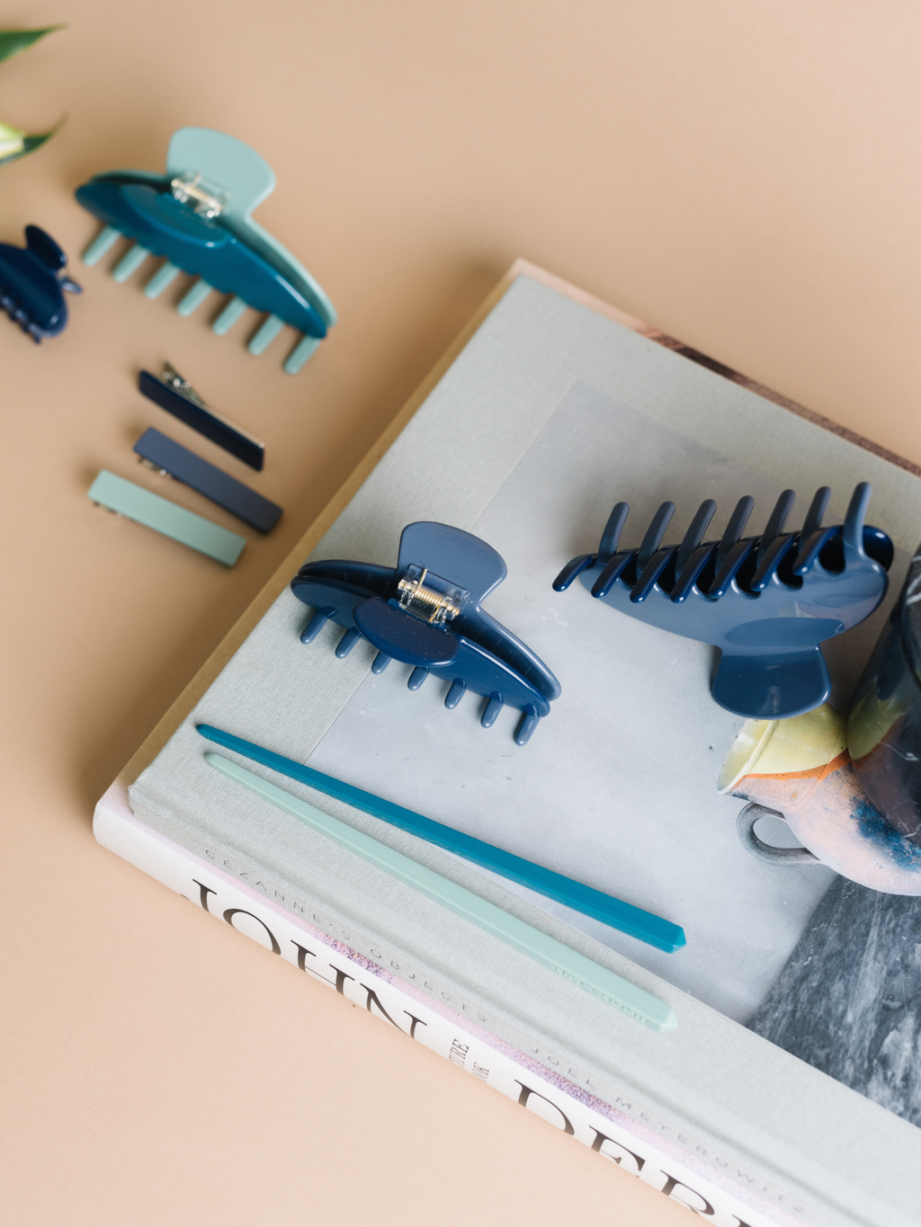 Extra Large Hair Claw - Sea