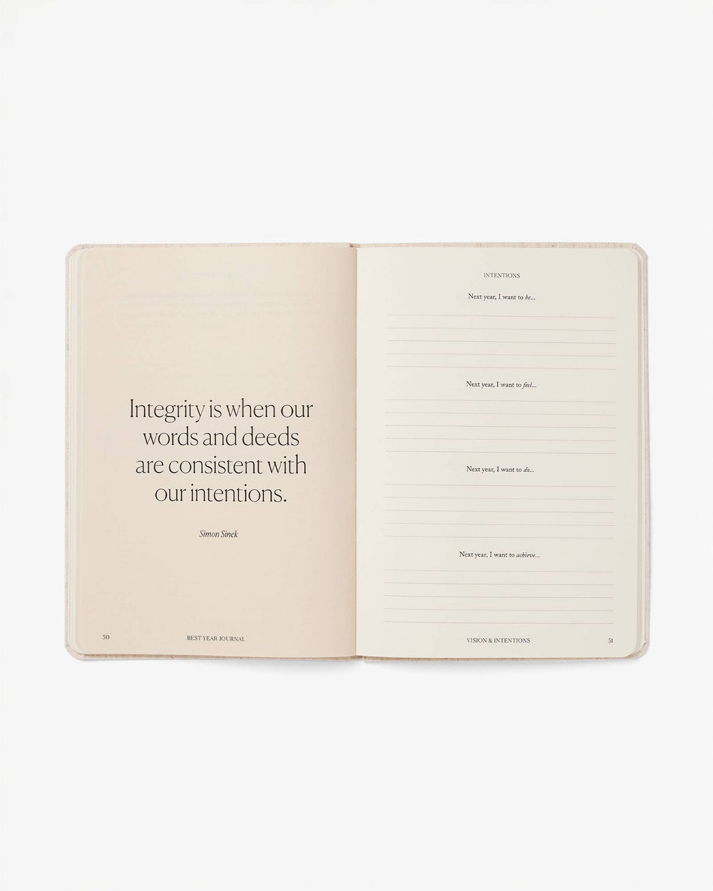 Best Year Journal | New Year Goal Setting