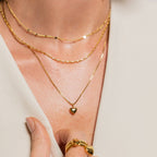 Dainty 2-Layer Reflective Choker