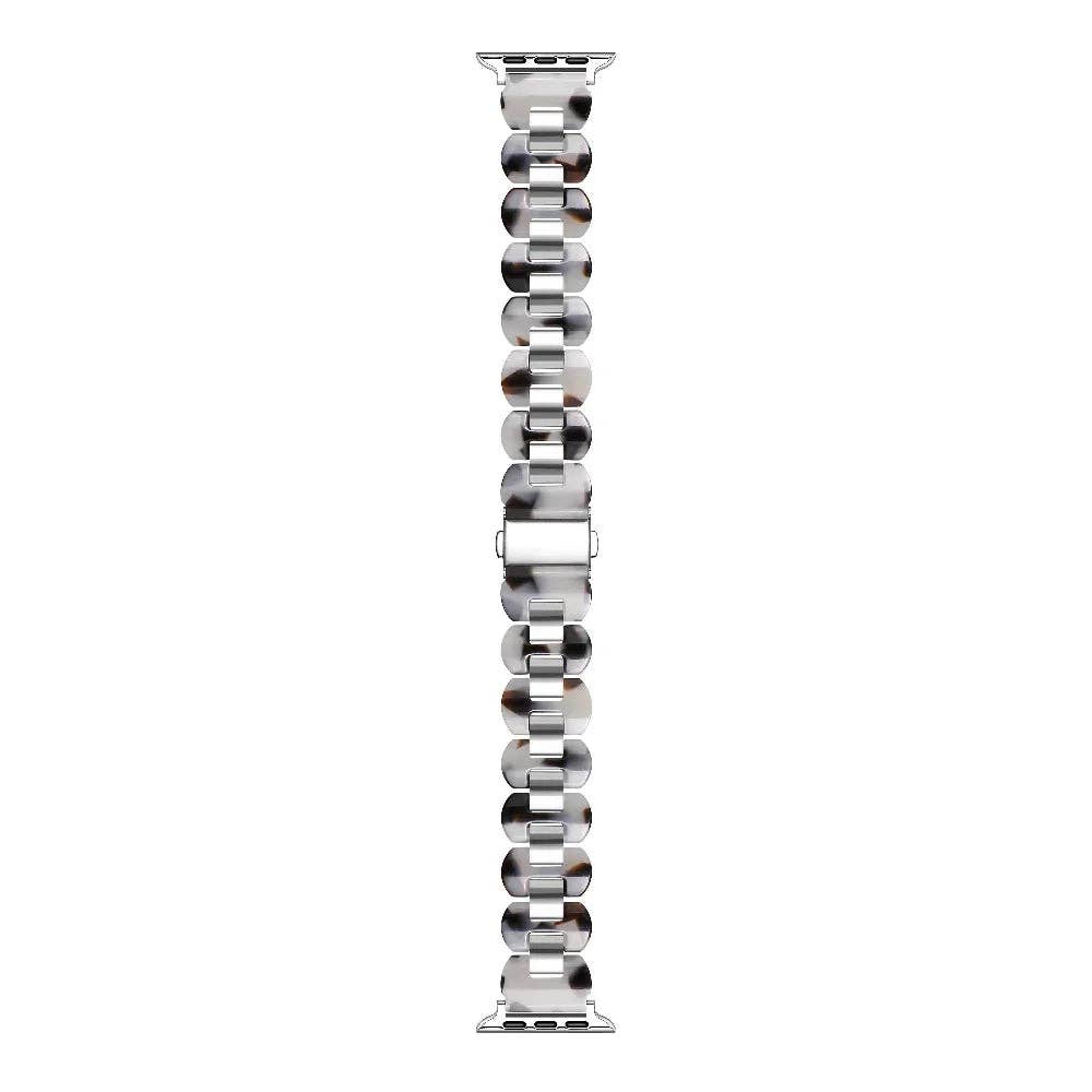 Gold and Tort Link Stainless Steel Band for Apple Watch
