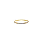 Dainty Tennis Ring Band