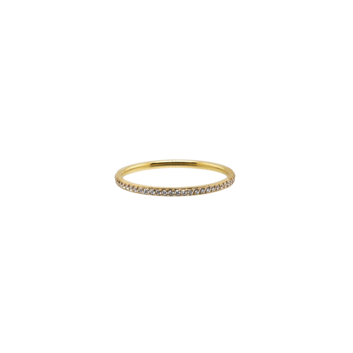 Dainty Tennis Ring Band