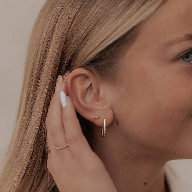 Constellation Flat Back Studs: Silver